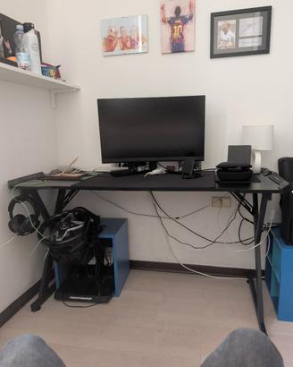 scrivania fibra di carbonio Gaming 