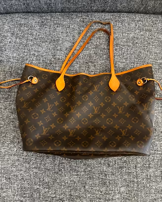 Borsa Louis Vuitton Neverfull con ricevuta