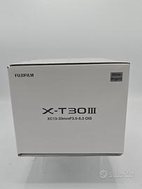 Fujifilm X-T30 III kit 13-33 tutti i colori NUOVE