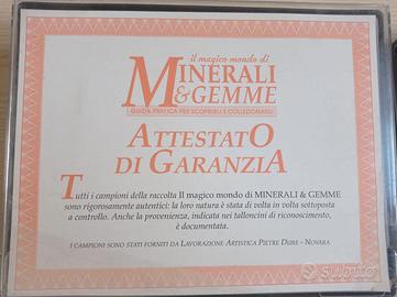 COLLEZIONE MINERALI