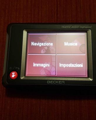 Navigatore Auto Becker traffic assist
