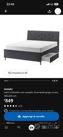 Letto matrimoniale ikea