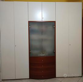 Armadio 6 ante in ciliegio