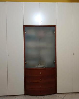 Armadio 6 ante in ciliegio