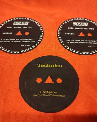 Reel Spacer OTARI e Technics 