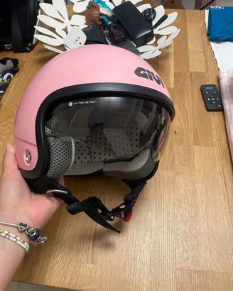 Casco GIVI jet xs 54 con visiera parasole