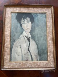 Donna con cravatta nera - Amedeo Modigliani