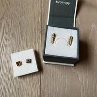 Brosway Italia Set 2x Orecchini Bigiotteria Oro