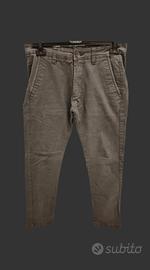 pantalone uomo gamba stetta