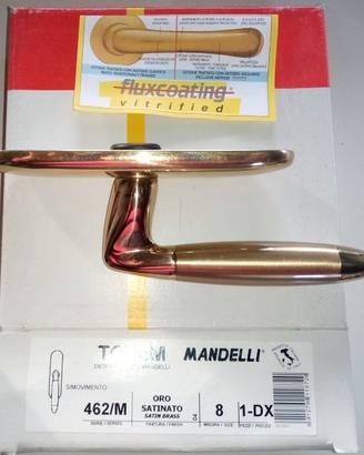 Maniglia Cremonese per finestra Mod: Totem Oro Sat