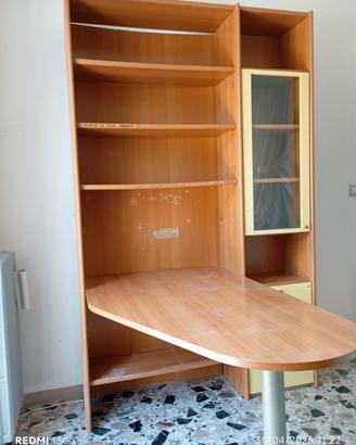 Libreria con scrivania