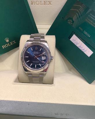 Rolex Datejust II  Blu 41mm 