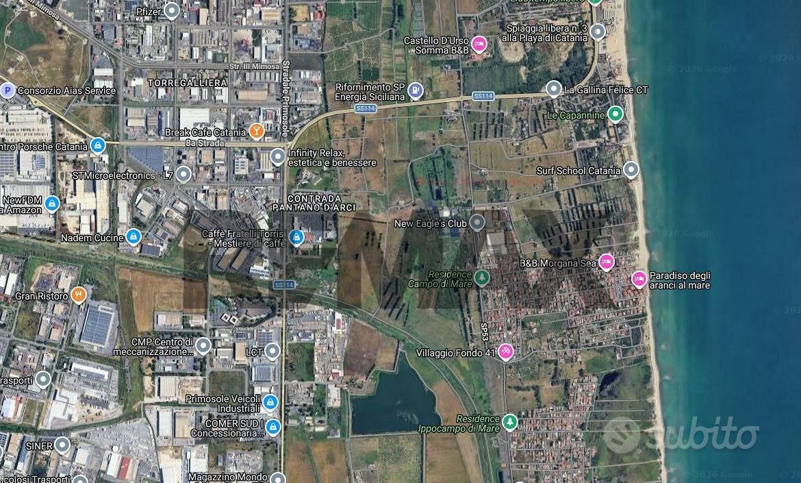Terreno agricolo zona Pantano D'Arci - Vista 2