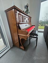 Pianoforte legno e ghisa