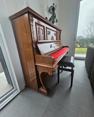 Pianoforte legno e ghisa