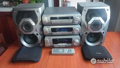 HiFi Technics SC-EH550 - 3 PZ+CASSE+TELECOMANDO