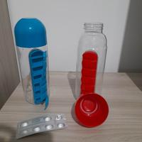 Bottiglia di Acqua con Il Quotidiano Scatola