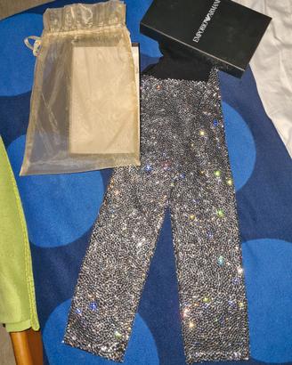 Calze Leggins con cristalli EMPORIO Armani