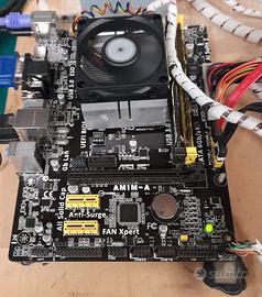Scheda Madre completa di cpu e ram
