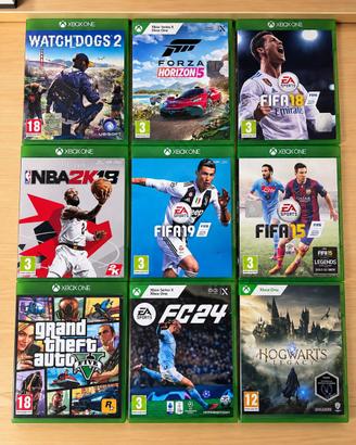🎮 Lotto 9 giochi Xbox One / Xbox Series X – 85€