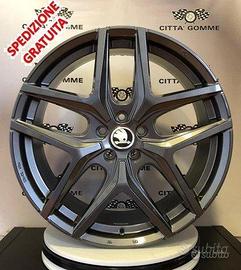 Cerchi in lega Skoda Karoq Kodiaq Octavia Yeti 18