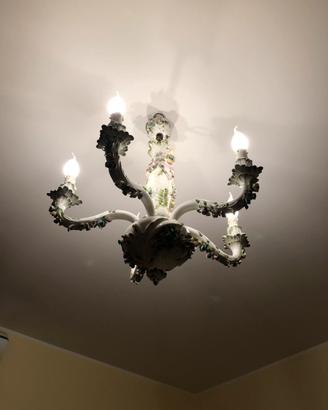 Lampadario in Capodimonte
