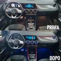 Kit ambient light con codifice e comando mercedes