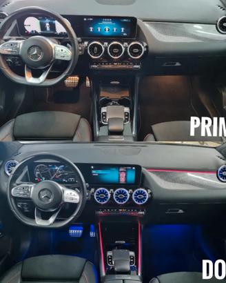 Kit ambient light con codifice e comando mercedes