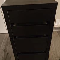 Cassettiera con rotelle Ikea Micke