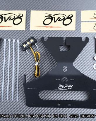 Portatarga APRILIA TUONO RS RS4 50 125 2011 - 2026