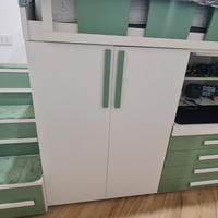 Cameretta Soppalco(2021)Armadio e Scrivania