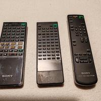 Telecomandi Sony Tv/Vhs/Minidisck Deck Leggere