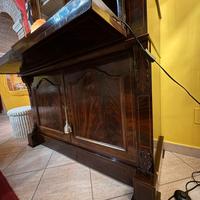servante vetrina in mogano 