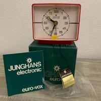 Orologio Sveglia vintage al quarzo Junghans Junior