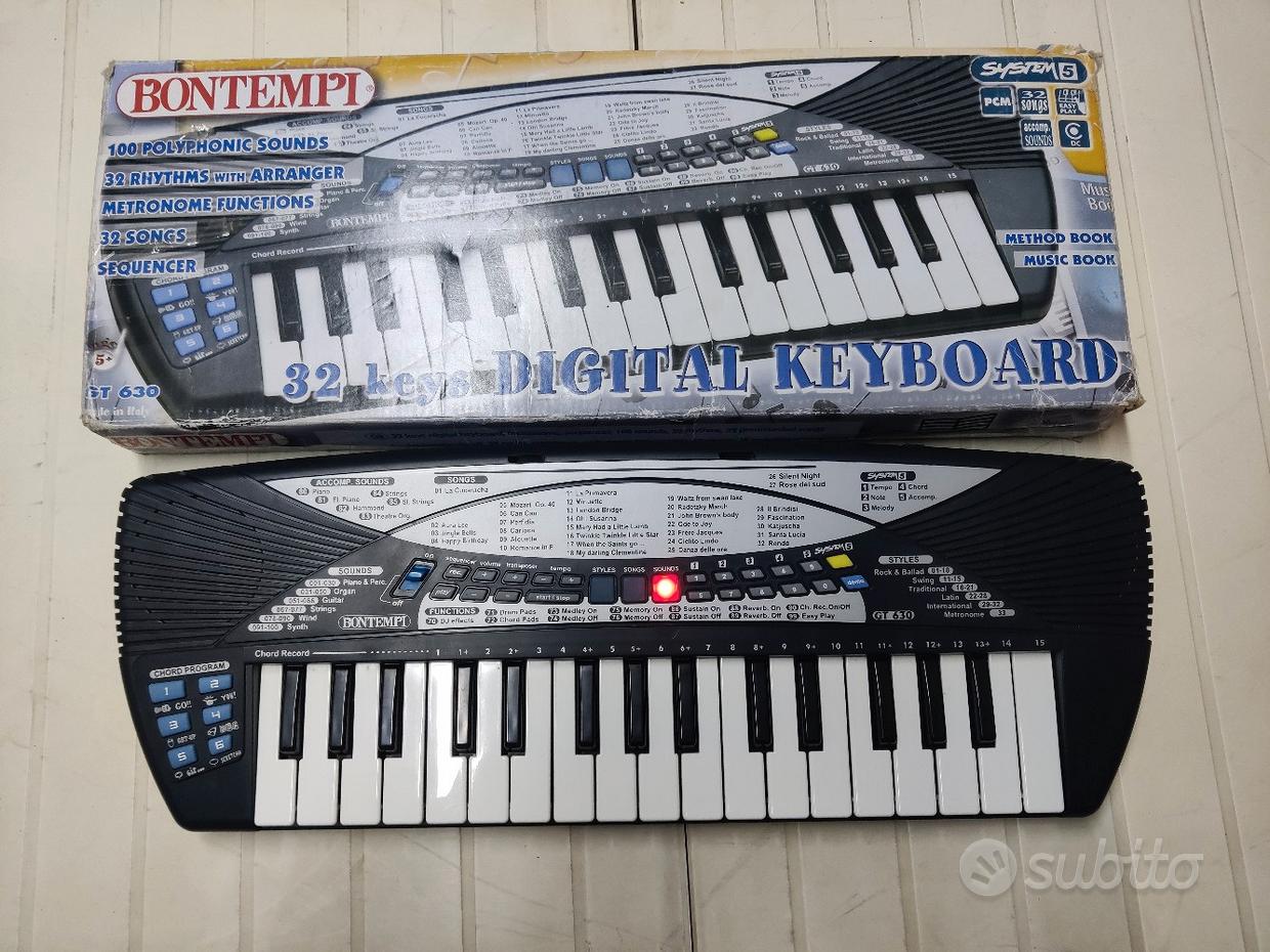 Bontempi system Strumenti musicali usati