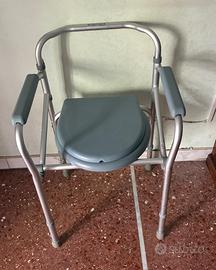 Sedia comoda per WC/Doccia – sedia da comodo