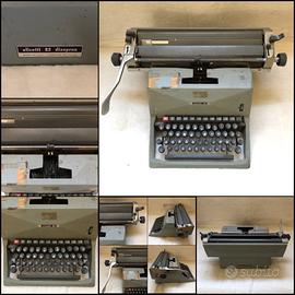 MACCHINA DA SCRIVERE MECCANICA VINTAGE OLIVETTI