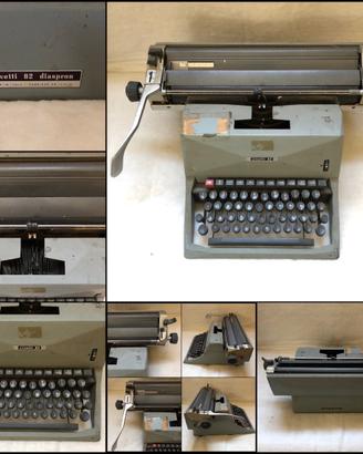 MACCHINA DA SCRIVERE MECCANICA VINTAGE OLIVETTI