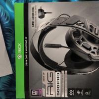 Cuffie Gaming RIG 500 PRO HX per Xbox/PC - Nuove, 