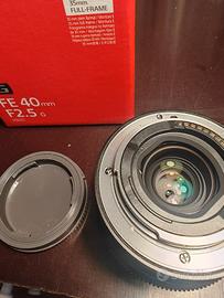 sony 40mm 2.5 