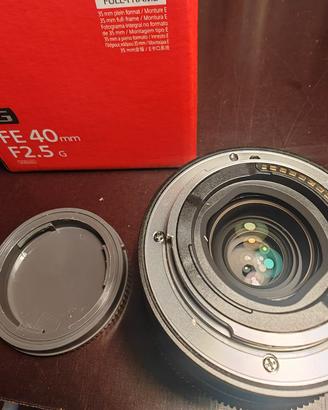 sony 40mm 2.5 
