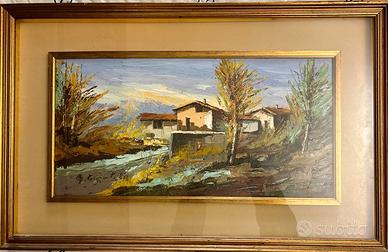 Quadro Gian Piero Tanfredi - Strada Campestre