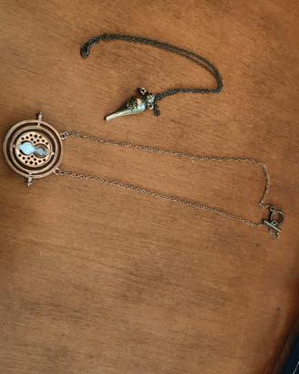 Harry Potter collane giratempo e Felix Felicis