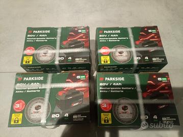 Pacco batterie parkside 