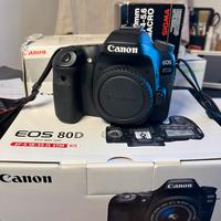 Canon eos 80d come nuova