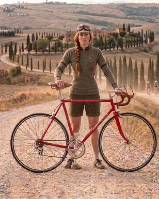Bici da corsa Olympia + 2° set di  cerchi gommati 