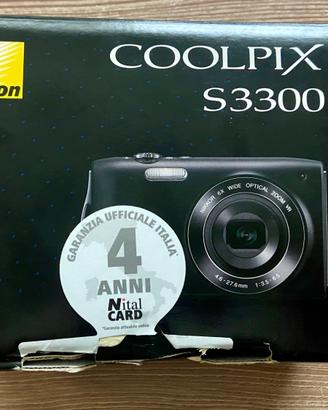 Fotocamera digitale compatta Nikon Coolpix S3300