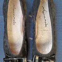 Ballerine nere camoscio misura 40
