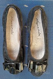 Ballerine nere camoscio misura 40