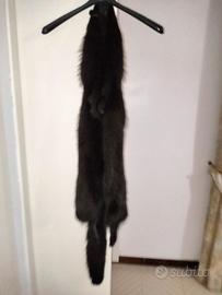 pelliccia di volpe nera 